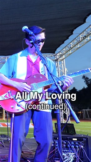 "All My Loving" - The Beatles - live cover by ACME Time Machine (continued) #shorts