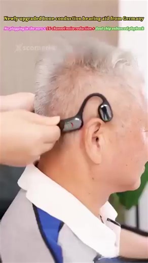 Dual-function cutting-edge technology! ✨ ✅ Sound waves reach the ear directly through the jawbone, ensuring safer and more comfortable hearing with both ears open. 🎵 ✅ Intelligent noise reduction precisely enhances the human voice, allowing for clear conversations even in noisy environments. 💬 ✅ 32-hour ultra-long battery life, supports independent MP3 playback. 🎶 🌐 It's both a high-definition hearing aid and music headphones, bringing clarity and beauty to the world! 💝 | Kalespp Bargain Ce