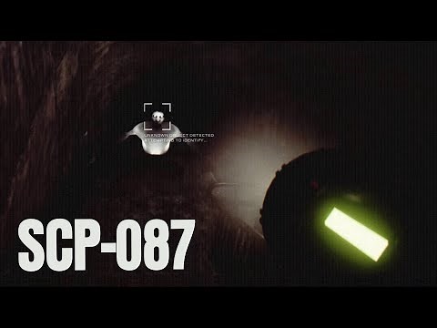 SCP-087 unlit platform staircase (no commentary)