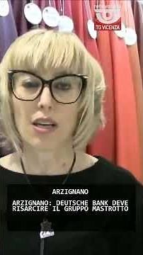 ARZIGNANO: DEUTSCHE BANK MUST COMPENSATE THE MASTROTTO GROUP | December 20, 2025