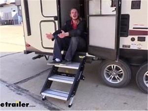 Lippert SolidStep Manual Fold-Down Steps Install - 2018 Forest River Rockwood Mini Lite Travel Trail