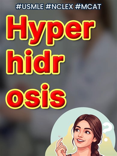 Would you know if you had HYPERHIDROSIS? rootleapp.com/landing_page.html #premed #medschool #medschoolapps #nclex #usmle #etymology