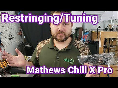 Restringing, timing, and tuning a Mathews Chill X Pro @ The Archeryshack