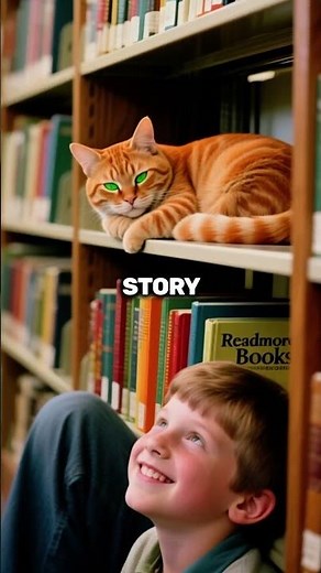 The Cat Who Saved a Library