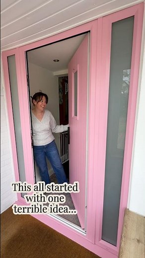 How the pink door happened…