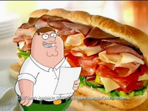 Family Guy' Peter Pitches Subway