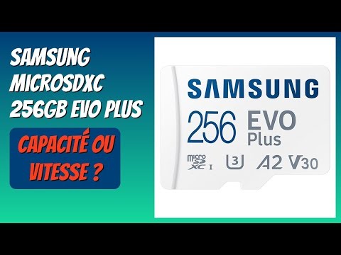 AVIS (2026) : Samsung MicroSDXC 256GB EVO Plus. DÉTAILS