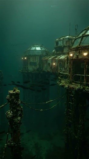 FORGOTTEN UNDERWATER RESEARCH LAB. #shorts