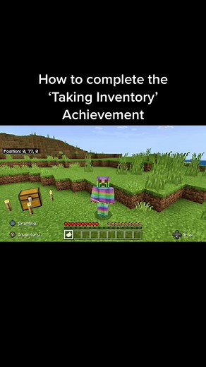 Taking Inventory Achievement in Minecraft: How To Guide