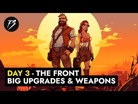 NEW Weapons & Building In This Open World Survival | The Front Gameplay