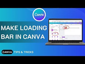 How To Make Loading Bar In Canva - Quick & EASY! Progress Bar On Canva