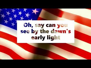 U.S. National Anthem | Star Spangled Banner Vocals & Lyrics