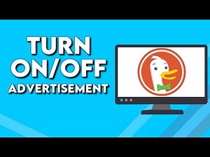How To Turn On/Off Advertisement on DuckDuckGo Browser on PC