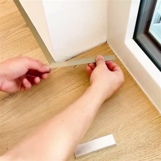 How to Install Aluminum Wood Flooring Trim Profiles | Perfect Floor Transition Solution #Renovation