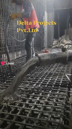 1.7K views · 160 reactions | Mass concreting. Slab Casting. #construction #concreting #buildings #teamwork #constructionlife #Delta_Projects_Pvt_Ltd #delta_projects | Delta Projects Pvt. Ltd | Facebook