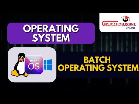 Batch Operating System | Operating System