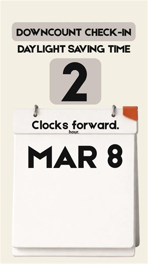 2 Days Until We Spring Forward in 2026 🕑 #daylightsavingtime