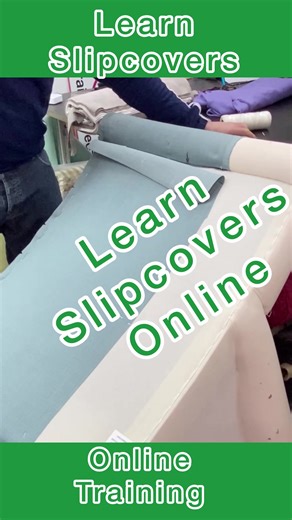 Multiyork club chair slipcover glow-up! ✨ This one’s notoriously tricky… but my HALF PIN METHOD makes it SO much easier 😏 Watch till the end for the satisfying fit! Want the full tutorial? Link in bio → www.learnslipcovers.com #Slipcovers #FurnitureFlip #DIYTutorial #UpholsteryHack #HalfPinMethod ”