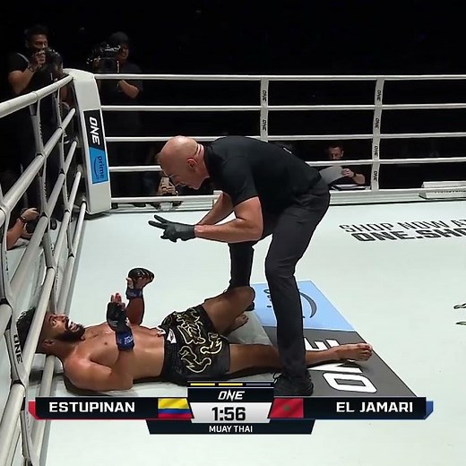 Panda POWER 🐼💥 Johan Estupinan moves to 4-0 in ONE with another incredible KO!