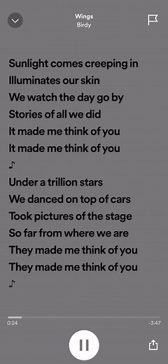 Funeral Songs Playlist: Wings by Birdy