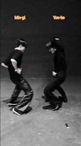 Mingi & Yunho Emergency dance 😆 #ateez #yunho #mingi