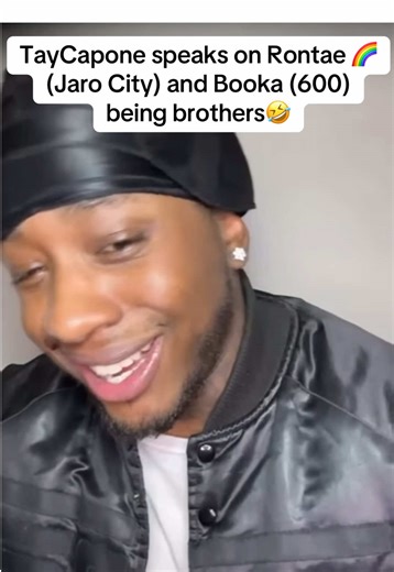 TayCapone speaks on Rontae 🌈 (Jaro City) and Booka (600) being brothers🤣 #tay600clips #taycapone #tay600upthemrugga #foruoupage__ #foruoupageofficial
