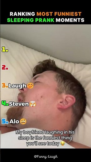 Ranking Funniest Sleeping Pranks Moments