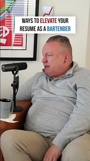 Ways To Elevate Your Resume As A Bartender! 📈