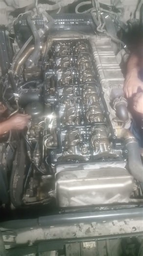 Mercedes Truck Engine Not started! Anyone Can Explain Whats Problem | Engine Test #shorts