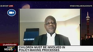 In case you missed it. A recap: The Department of Social Development’s Child Rights Advocacy Director, David Chabalala speaks to SABC News about the #ChildrensParliament2023, highlighting the need for children to be involved in policy-making process. He explains that government will continue to advocate against social ills. Mr Chabalala however adds that government alone will not win the battle. #ChildrensParliament2023 | Department of Social Development | Facebook