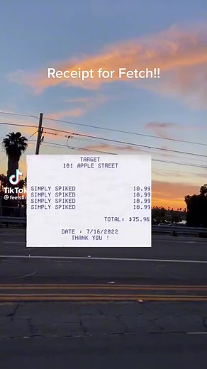 Lmk if you have anyother requests! @feelsfinder for the bg video! #fyp #foryou #foryoupage #xyzbca #viral #aesthetic #fetch #fetchrewards #recipt #fakereceipts