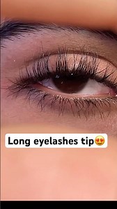 Long Eye lashes routine 😍🤌 #shorts #youtubeshorts