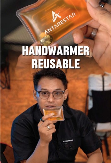 Handwarmer Reusable untuk Mengurangi Sampah Plastik