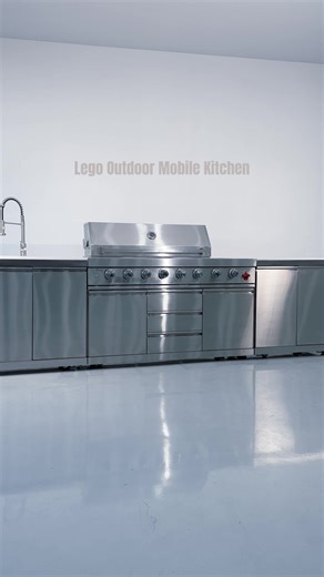 Lego Outdoor Mobile Kitchen #mobilekitchen #movableoutdoorkitchen#customoutdoorkichen#outdoorliving#outdoorcooking