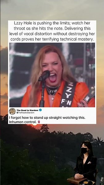 The "Impossible" Vocal Note Performed Live 🎤 #LzzyHale #Halestorm #Hellfest2023 #HardRock
