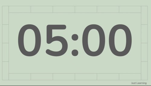 FREE 5 minute Classroom Timer - Calm Visual Countdown