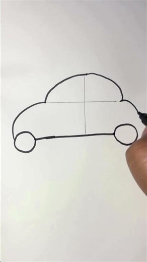 Easy Car Sketch #easy #car #sketch
