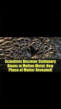 Atoms Trapped in Metal: Physics Just Changed