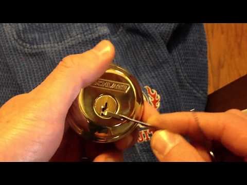Schlage review lock pick