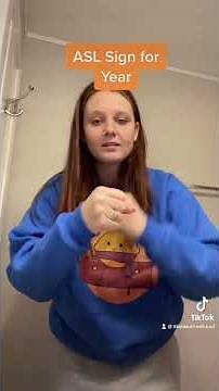 Learn How To Sign Year in ASL for Beginners | American Sign Language #shorts