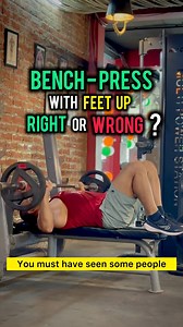11K views · 81 reactions | “Feet on the bench during bench press –...
