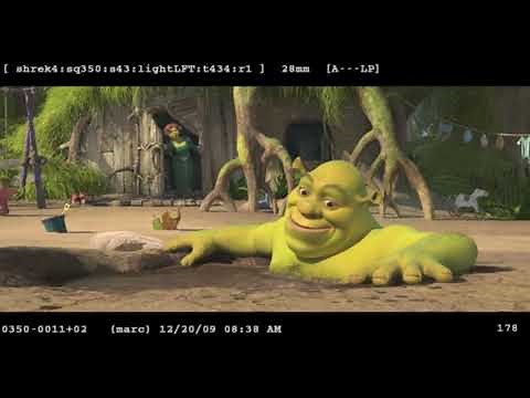 Shrek In A Mud Bath (But It's a Workprint)
