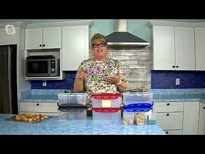 LocknLock Set of 2 Rectangles with Handle Lid and Dividers on QVC