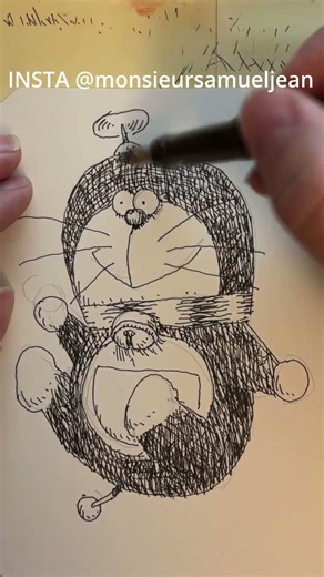 How I draw Doraemon #fanart