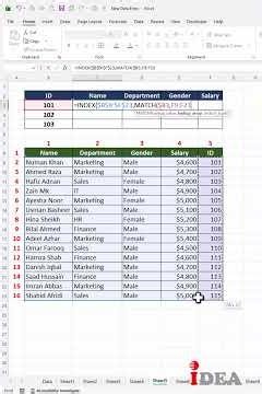 Lesson-70 | Excel for beginner to advance | Use Index + Match for find required data in excel