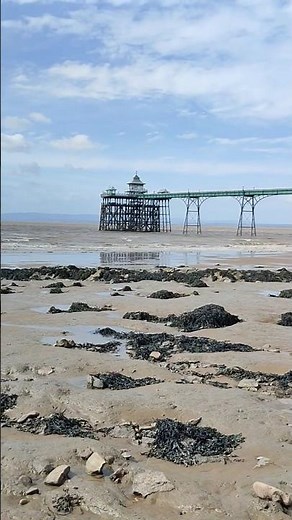 Clevedon Pier at Low Tide