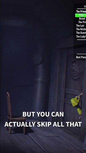How to speedrun Little Nightmares - Tip 1 #speedrun #littlenighmares #gaming