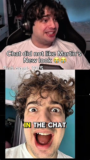Chat did not like the new look 😭