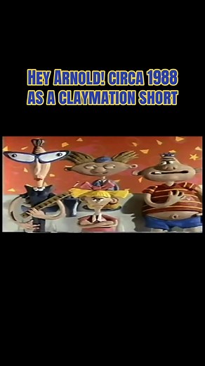 Claymation Short: Hey Arnold! Circa 1988