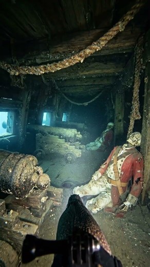 A Fish with a GoPro Found a British Empire Ship at the Bottom of a Sea #gopropov #gopro